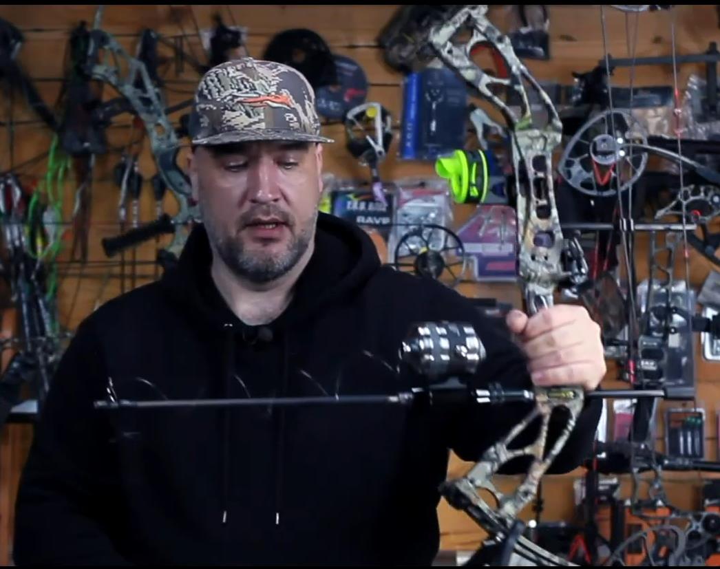 Dragon X8 bow with Archery fishing kit video by Centershot archery, Russia