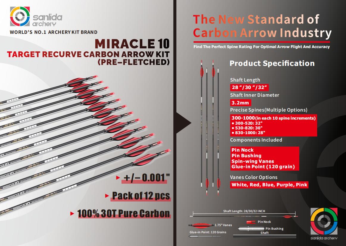 Sanlida Archery Launches New Carbon Arrow Series